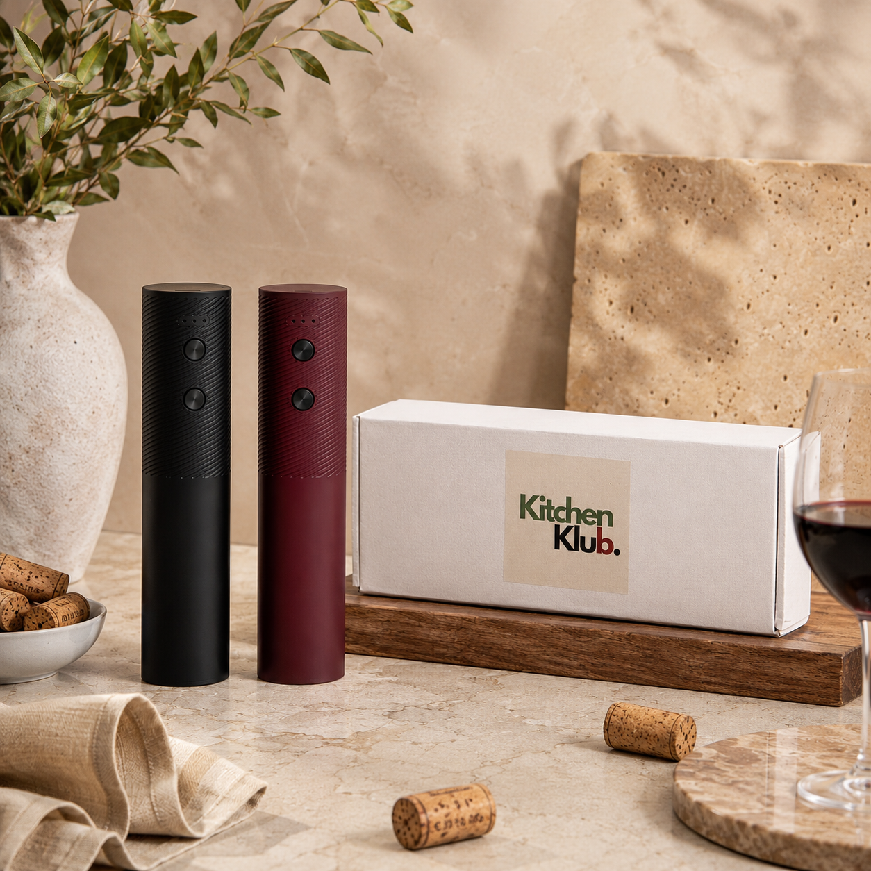 KitchenKlub AutoTwist (Electric Wine Bottle Opener)