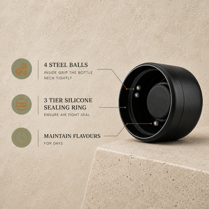 KitchenKlub Airlock (Wine & Champagne Bottle Preserver)